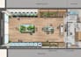 supermarket layout planning and retail booth design with 3d visualization